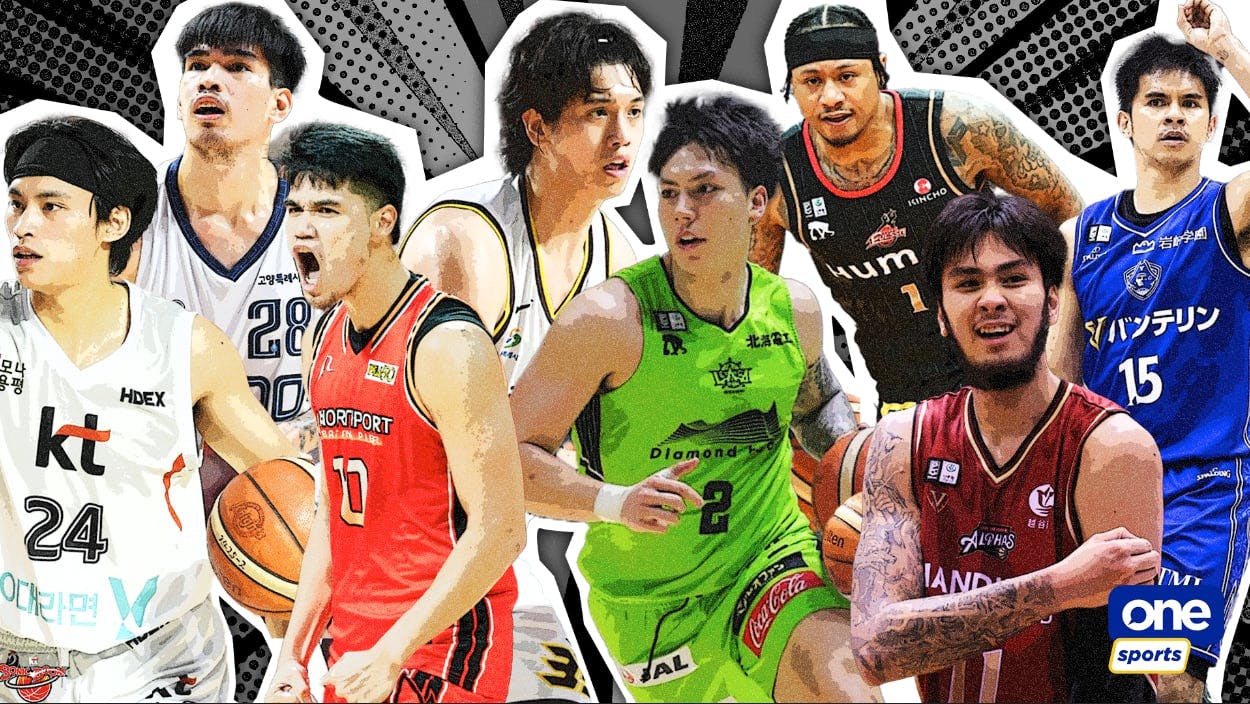 LIST: Filipino Asian imports in B.LEAGUE, KBL for 2025-26 season